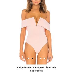 Superdown Deep V Bodysuit